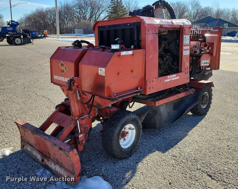 image for item NO9878 Mobark D52 SPH stump grinder