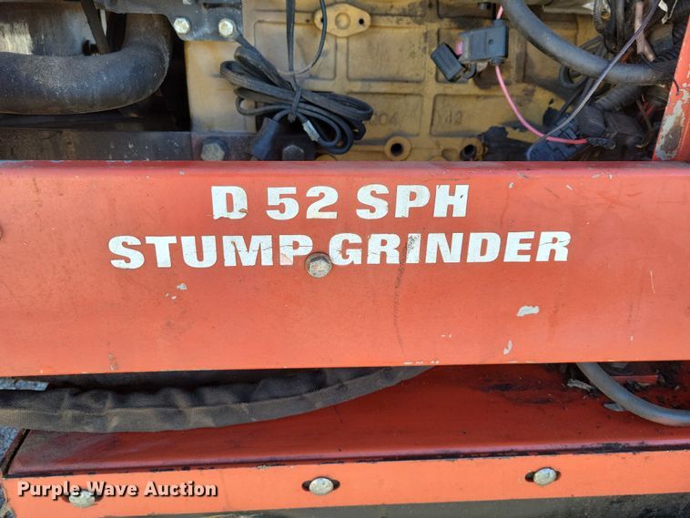 image for item NO9878 Mobark D52 SPH stump grinder