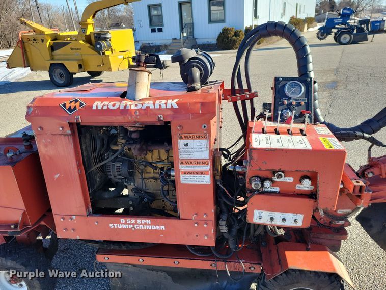 image for item NO9878 Mobark D52 SPH stump grinder