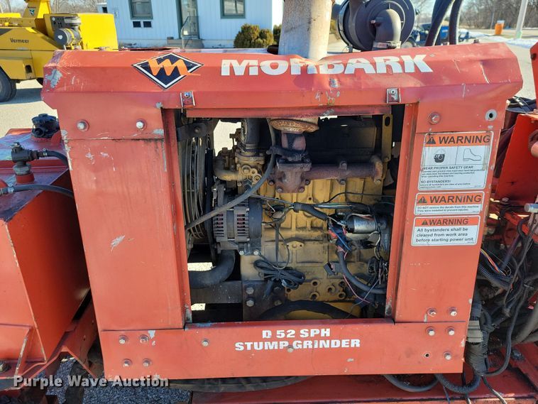 image for item NO9878 Mobark D52 SPH stump grinder