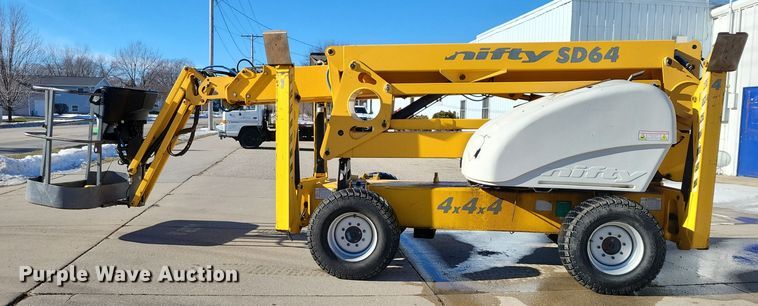 image for item NO9880 2008 Nifty SD64 boom lift
