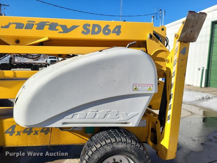 image for item NO9880 2008 Nifty SD64 boom lift