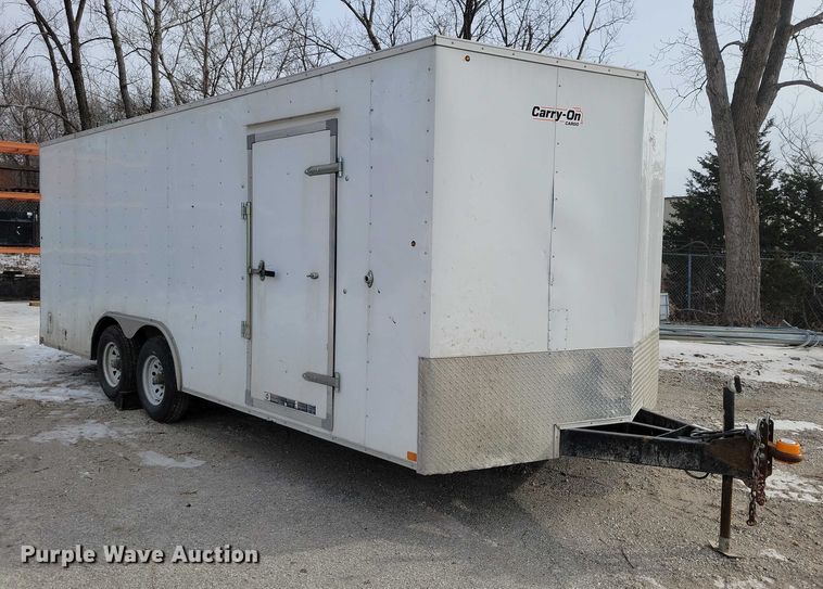 image for item NO9901 2021 Carry-On enclosed cargo trailer