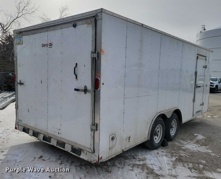 image for item NO9901 2021 Carry-On enclosed cargo trailer