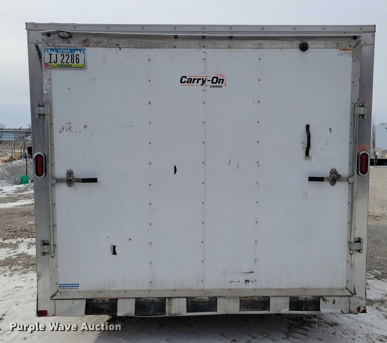 image for item NO9901 2021 Carry-On enclosed cargo trailer