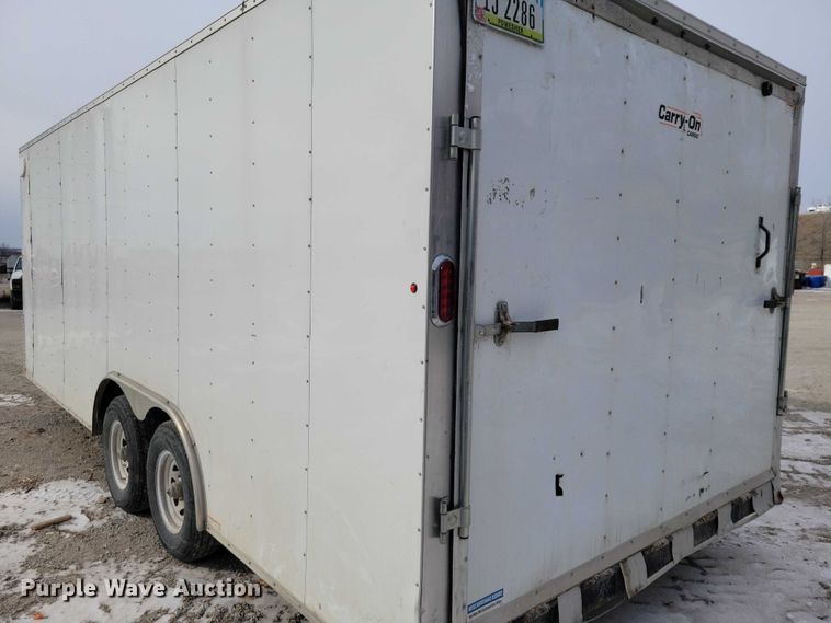 image for item NO9901 2021 Carry-On enclosed cargo trailer