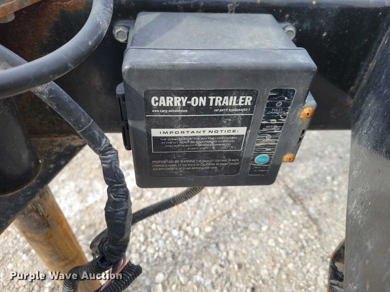 image for item NO9901 2021 Carry-On enclosed cargo trailer