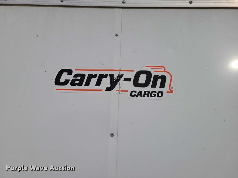 image for item NO9901 2021 Carry-On enclosed cargo trailer