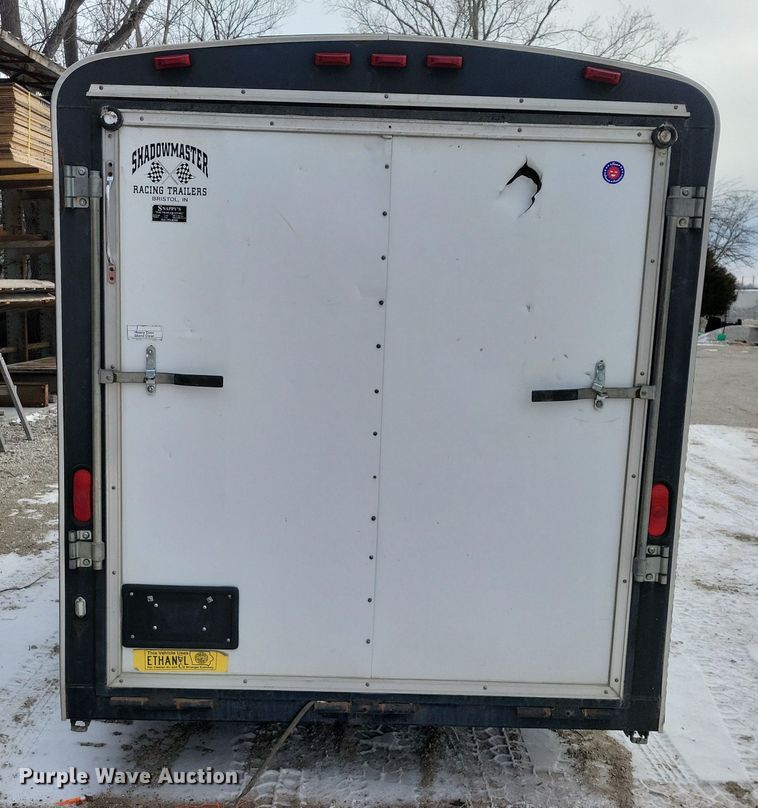 image for item NO9902 1999 Shadowmaster  enclosed cargo trailer