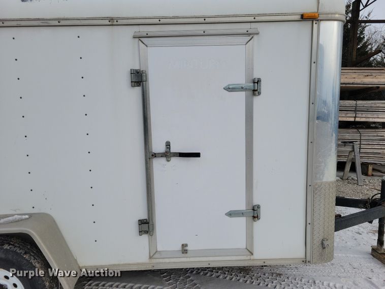 image for item NO9902 1999 Shadowmaster  enclosed cargo trailer