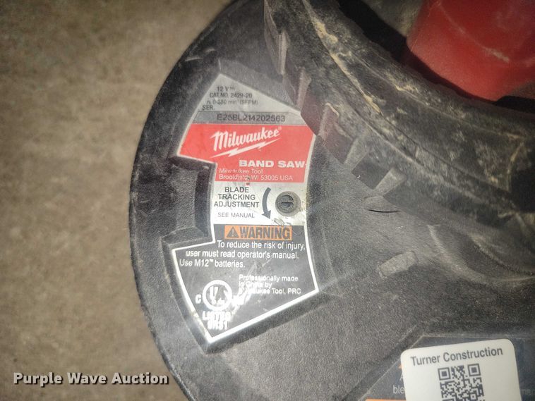 image for item NO9905 Approx. 146 Milwaukee band saws