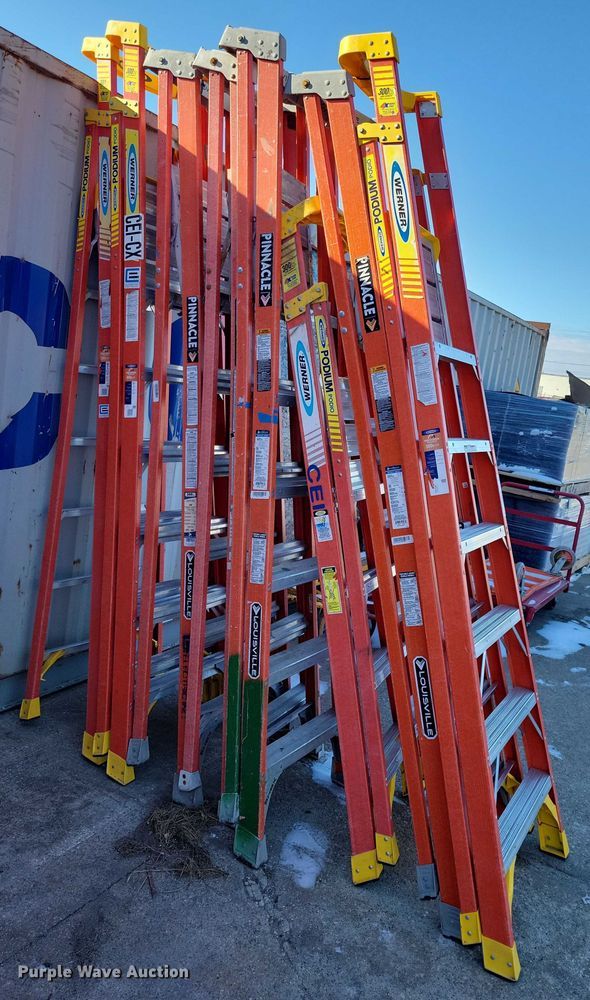 image for item NO9918 (8) Louisville ladders