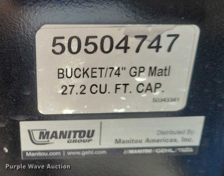 image for item NO9989 Mustang 2600R skid steer loader