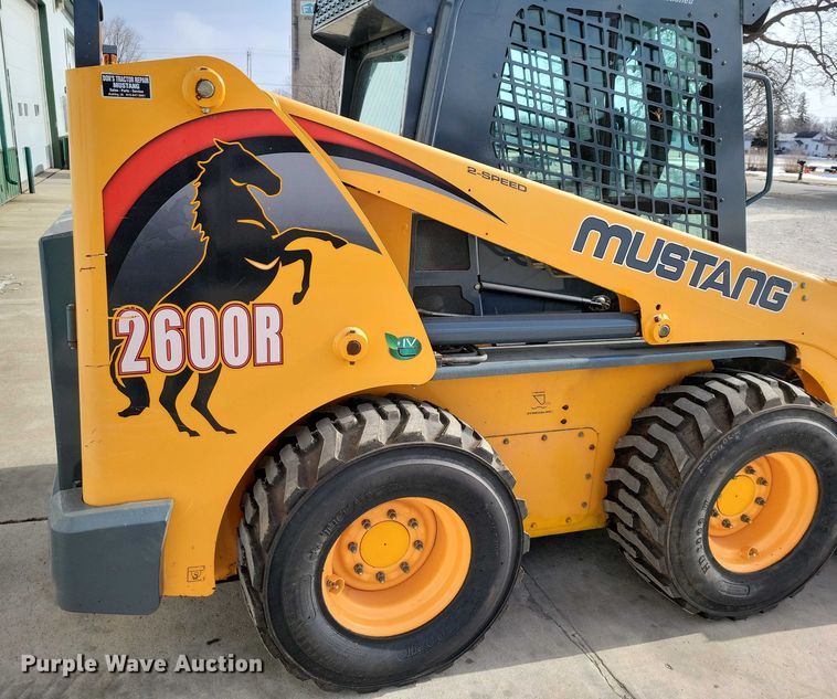 image for item NO9989 Mustang 2600R skid steer loader