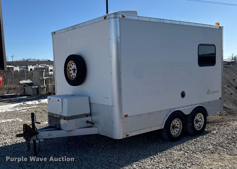 image for item OE9502 2017 Intech Trailers fiber optic splicing trailer