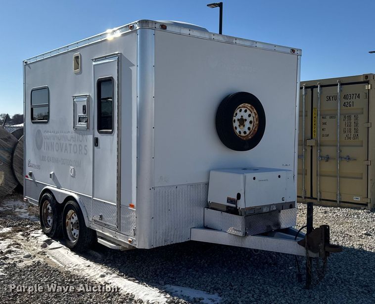 image for item OE9502 2017 Intech Trailers fiber optic splicing trailer