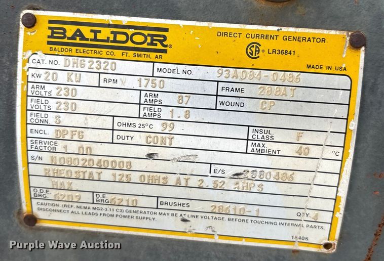 image for item YA1292 2008 Sennebogen 830 material handler