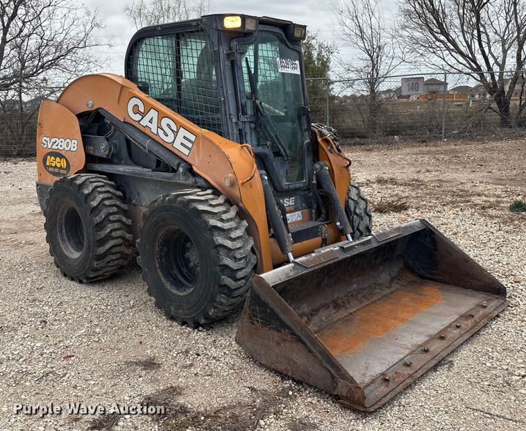 image for item YA1426 2020 Case SV280B skid steer loader