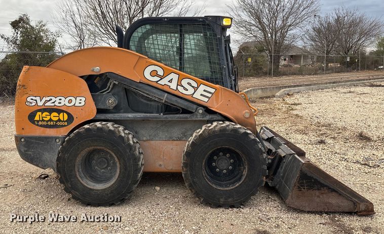 image for item YA1426 2020 Case SV280B skid steer loader