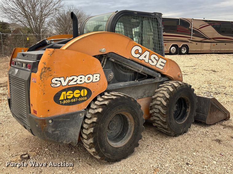 image for item YA1426 2020 Case SV280B skid steer loader