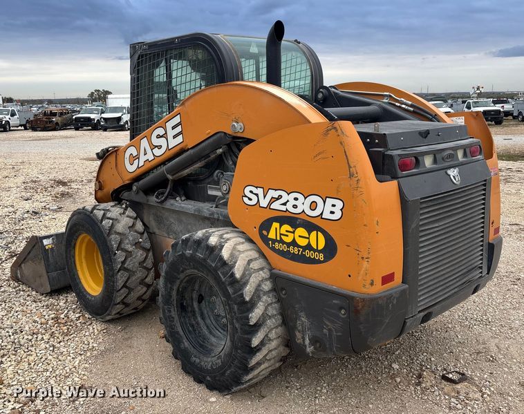 image for item YA1426 2020 Case SV280B skid steer loader