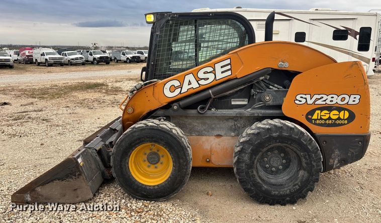 image for item YA1426 2020 Case SV280B skid steer loader