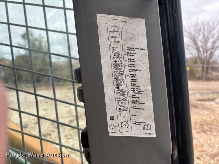 image for item YA1426 2020 Case SV280B skid steer loader