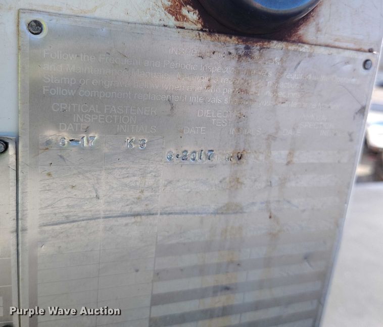 image for item YA1590 2017 Ford F750 Super Duty forestry bucket truck