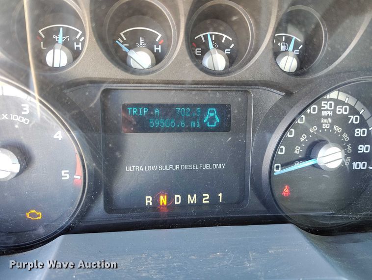 image for item YA1590 2017 Ford F750 Super Duty forestry bucket truck