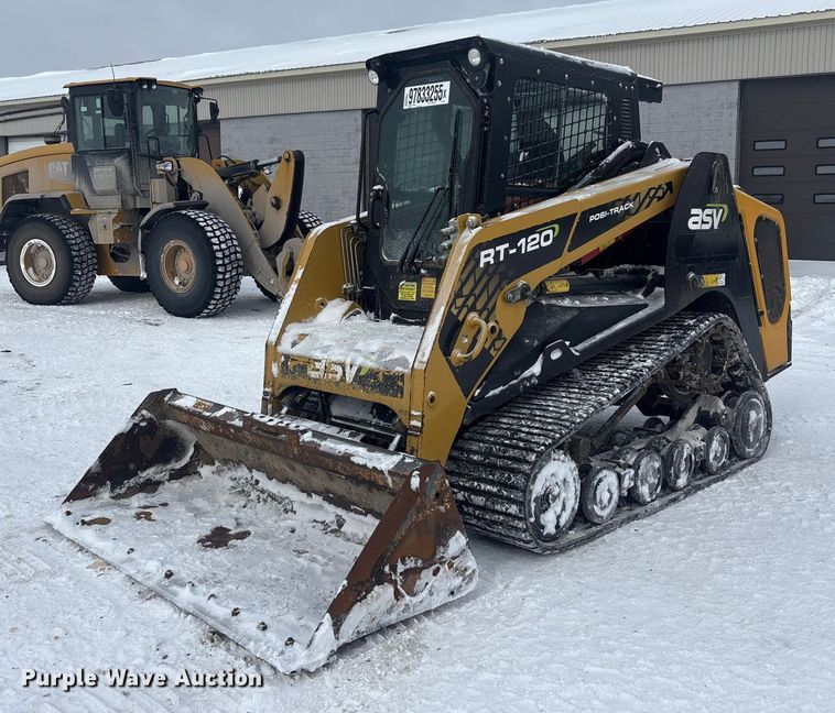 MINI CARGADOR SOBRE ORUGAS 2019 ASV RT120