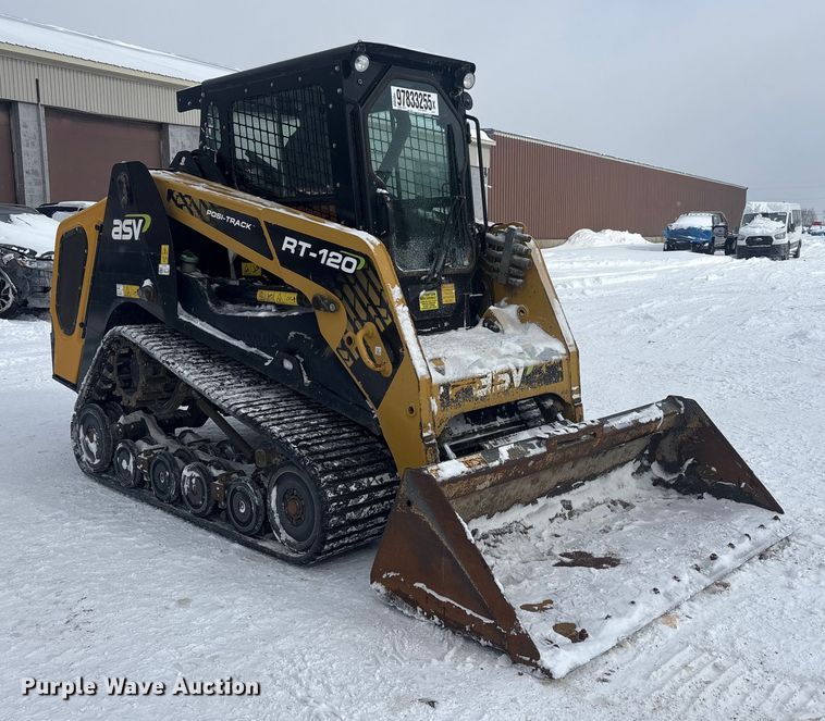 MINI CARGADOR SOBRE ORUGAS 2019 ASV RT120