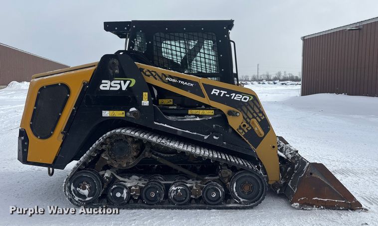 MINI CARGADOR SOBRE ORUGAS 2019 ASV RT120