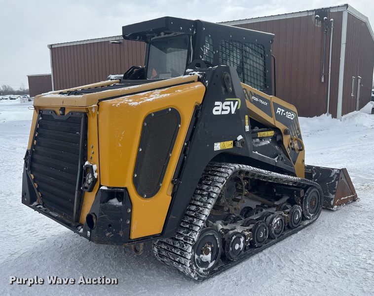 MINI CARGADOR SOBRE ORUGAS 2019 ASV RT120