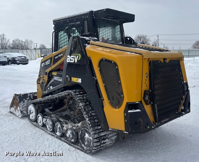 image for item YA1836 2019 ASV RT120 tracked skid steer loader
