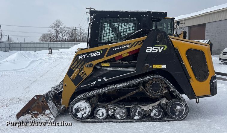 image for item YA1836 2019 ASV RT120 tracked skid steer loader