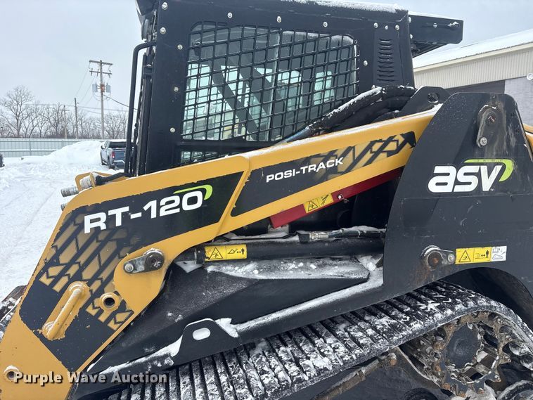image for item YA1836 2019 ASV RT120 tracked skid steer loader
