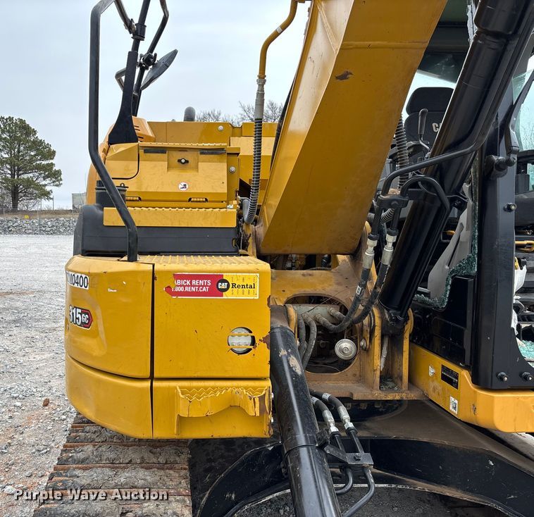 image for item YA2010 2022 Caterpillar 315 GC excavator