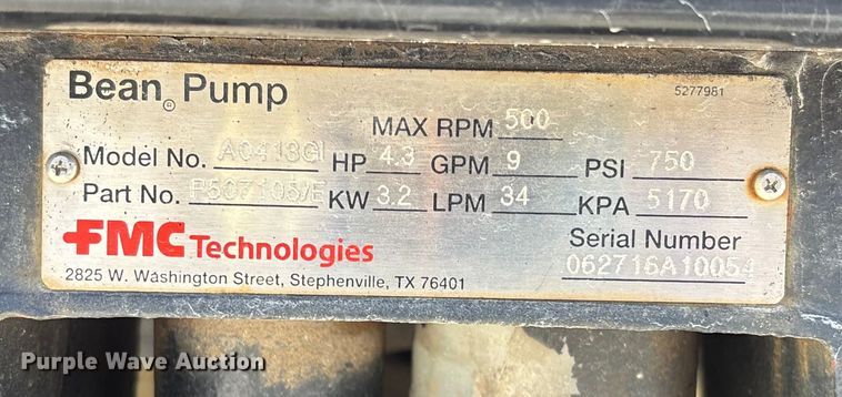 image for item YA2035 2017 Ditch Witch JT5 directional boring unit