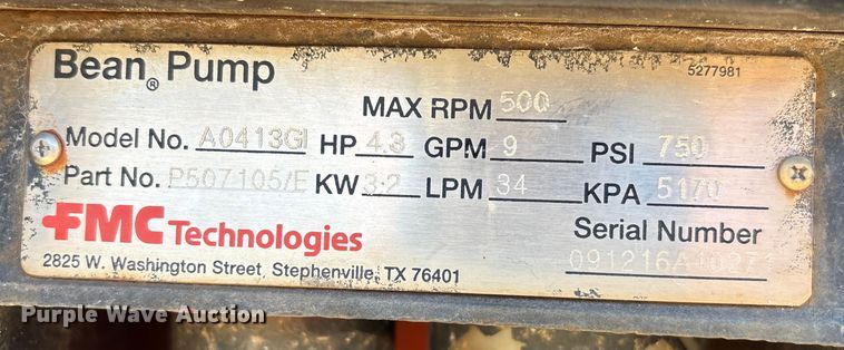 image for item YA2037 2017 Ditch Witch JT5 directional boring unit
