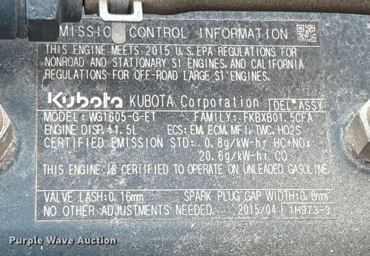 image for item YA2043 2016 Ditch Witch 410SX trencher