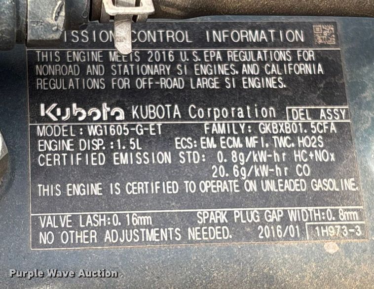 image for item YA2047 2016 Ditch Witch 410SX trencher