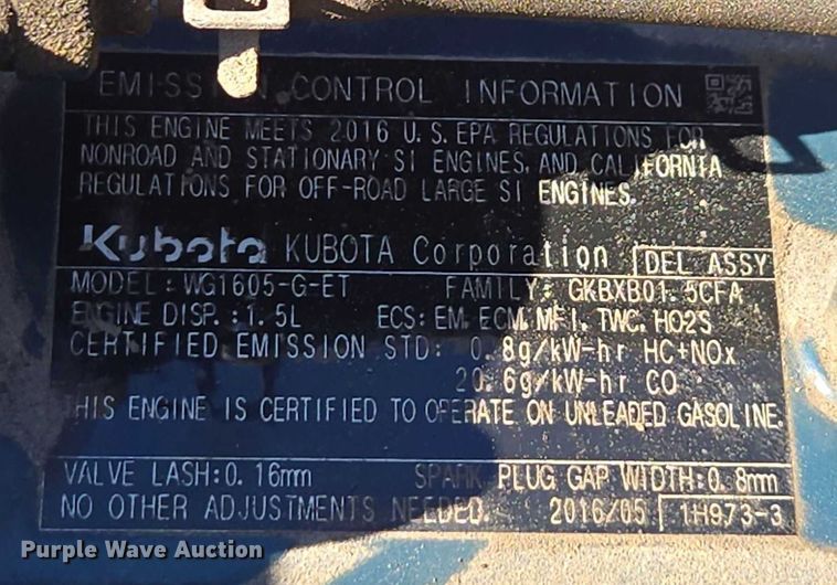 image for item YA2051 2016 Ditch Witch 410SX trencher