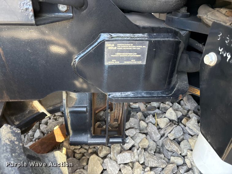 image for item YA2058 2015 Ditch Witch 410SX trencher