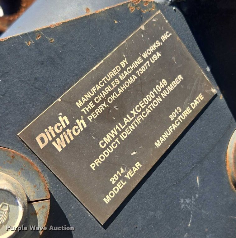 image for item YA2073 2014 Ditch Witch R300 cable plow