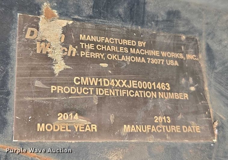 image for item YA2073 2014 Ditch Witch R300 cable plow