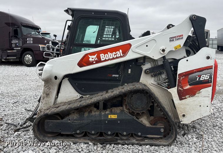 image for item YA2107 2023 Bobcat T86 R-Series tracked skid steer loader