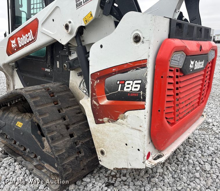 image for item YA2107 2023 Bobcat T86 R-Series tracked skid steer loader