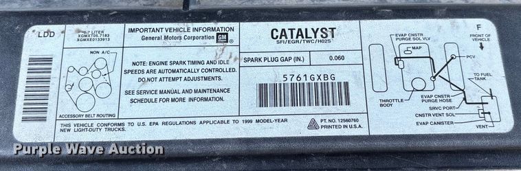 image for item DR2845 1999 GMC Suburban SUV