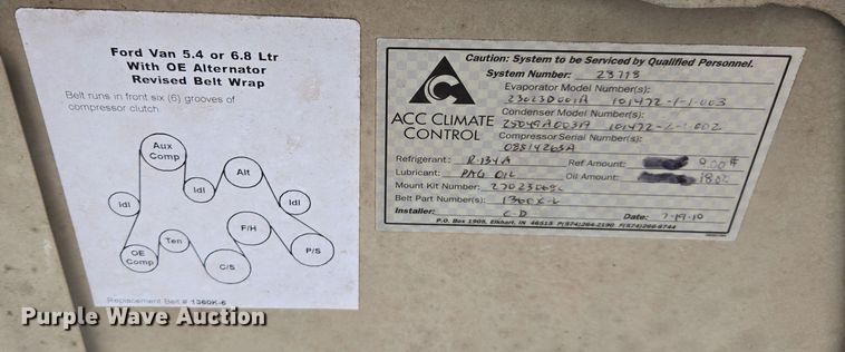 image for item DU2703 2010 Ford E450 shuttle bus