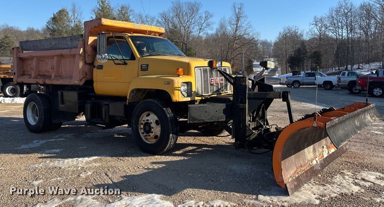 image for item DW7497 2001 GMC C8500 dump truck